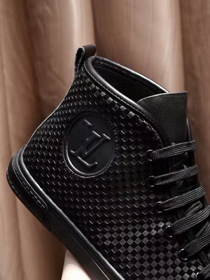 LV High-Top Fashion Men Shoes--060